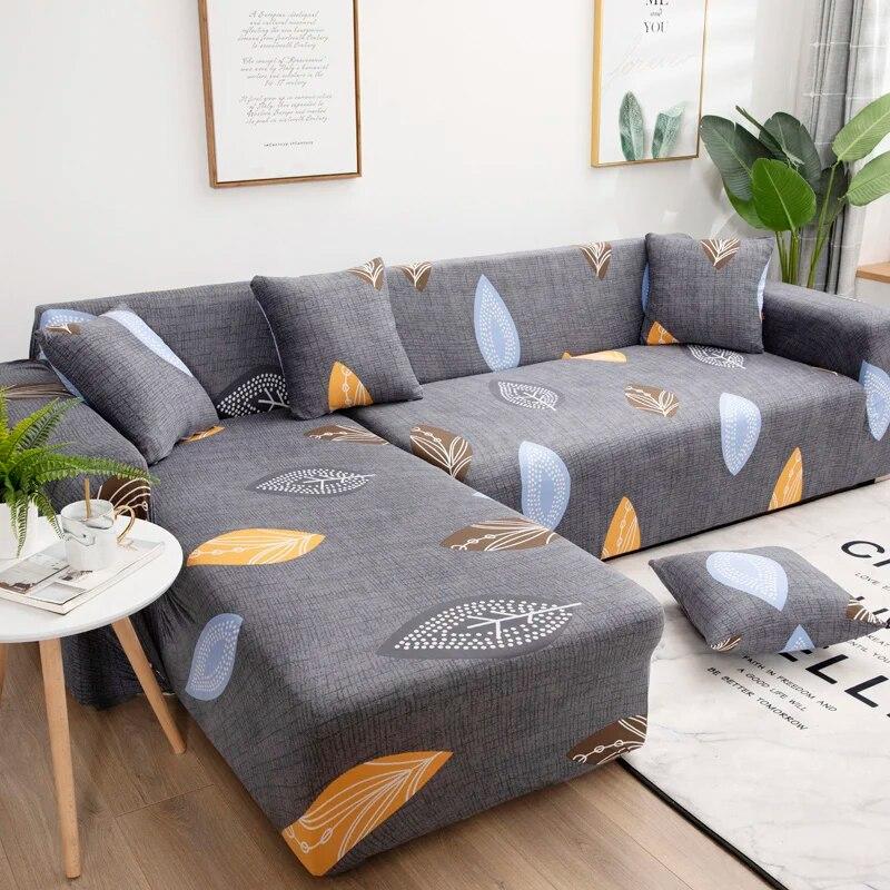 Elastic Sofa Slipcovers Sofa Covers for Living Room Housse Canape 1/2/3/4 Seat Couch Cover Stretch Sectional Furniture Protector