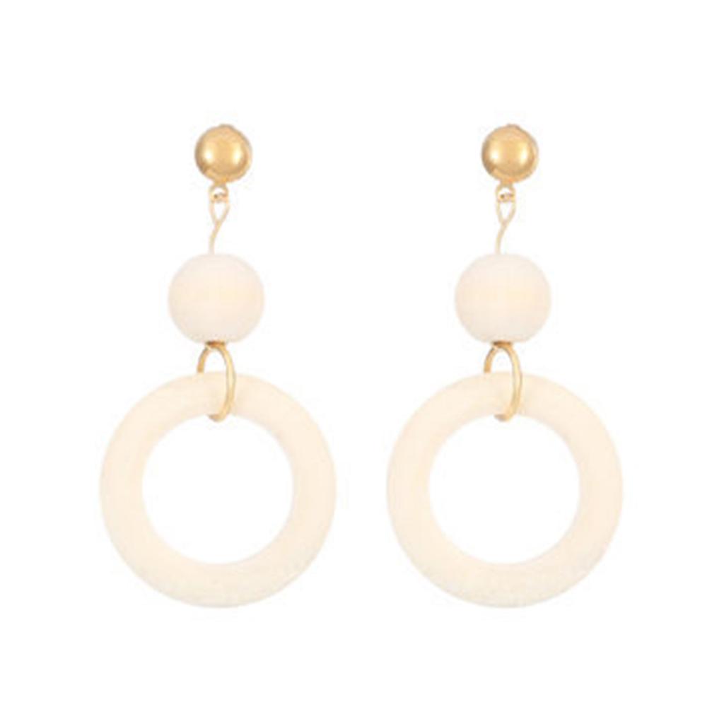 Geometric Flower Earrings Beach Bohemian Styles Drop Earrings Comfortable Wear for Trendy Fashion Lovers Daily Use