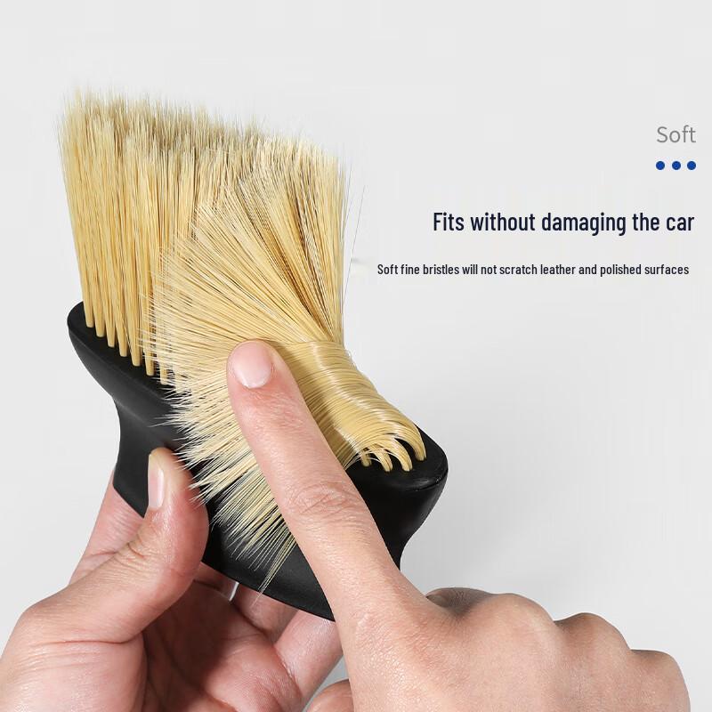 Car Interior Detailing Soft Brush Set