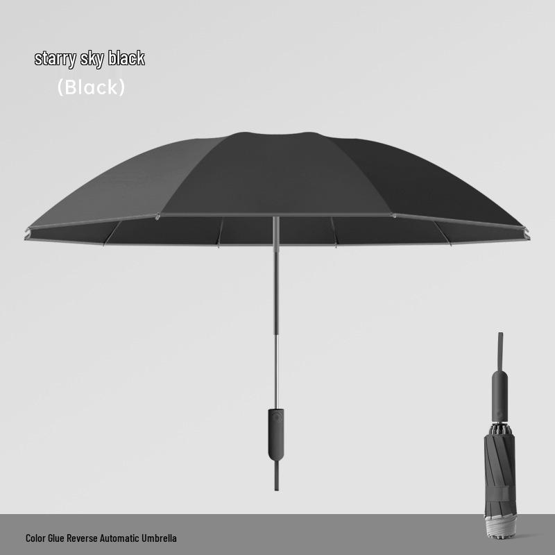 Colorful Auto-Safety Sunscreen Umbrella with Anti-Rebound Feature and Custom Logo Printing