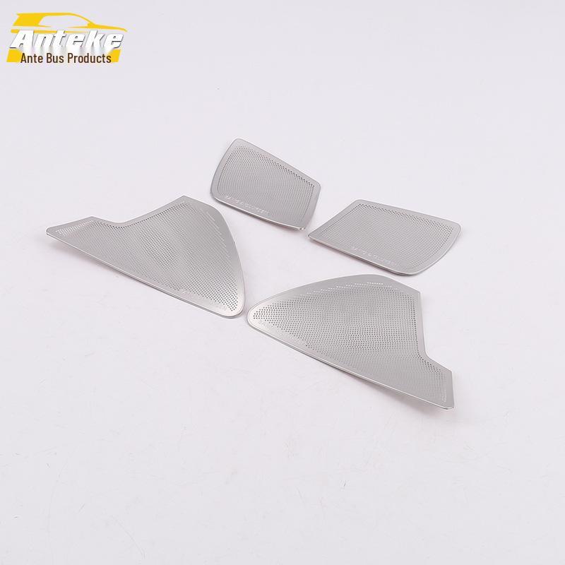 A6L Inner Door Panel Speaker Decorative Cover for 2017, Door Speaker Box Sequin Interior Trim