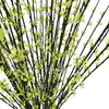 Floating Branch Willow Sprout Plants Real Touch Green Plum Bouquet Simulation Green Plant  Homestay