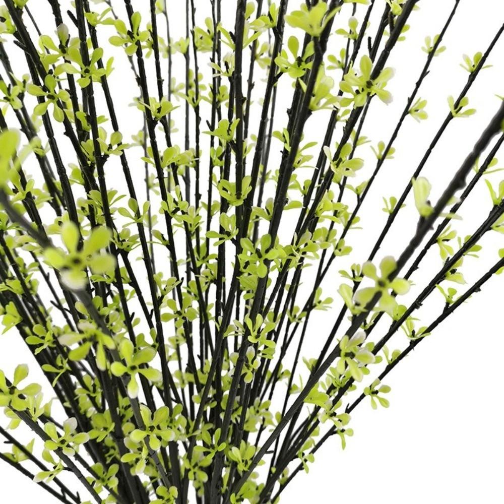 Floating Branch Willow Sprout Plants Real Touch Green Plum Bouquet Simulation Green Plant Homestay