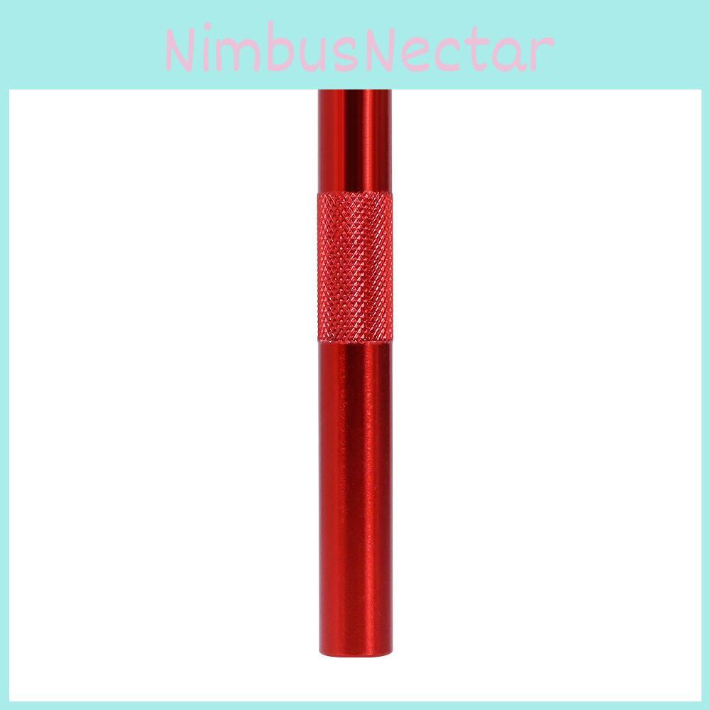 Portable Metal Pipe For Smoking Mini Size Silver Color Windproof Function