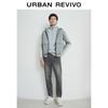 UR Men's Retro Washed Hooded Denim Jacket