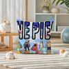 One Piece Wano Country Arc Anime Plush Pillow Cover Soft Short Plush Cushion Cover For Sofa Bedroom Home Decor Gift Decoration