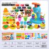 Wheat Clay Burger & Ice Cream Maker DIY Play-Doh Toy Set for Kids Ages 6+