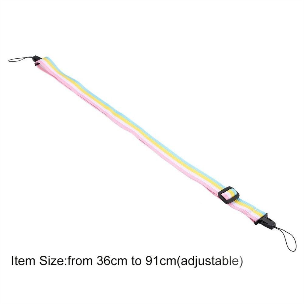 for Instant Film Camera Mobile Phone Neck Belt Camera Neck Strap Rainbow Camera Strap Mini Camera Accessory Shoulder Straps
