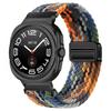 Nylon Braided Loop Strap for Samsung Galaxy Watch Ultra 47mm Magnetic Bracelet Wristband for Galaxy Watch 6 5 4 40mm 44mm 43mm 45mm Accessories