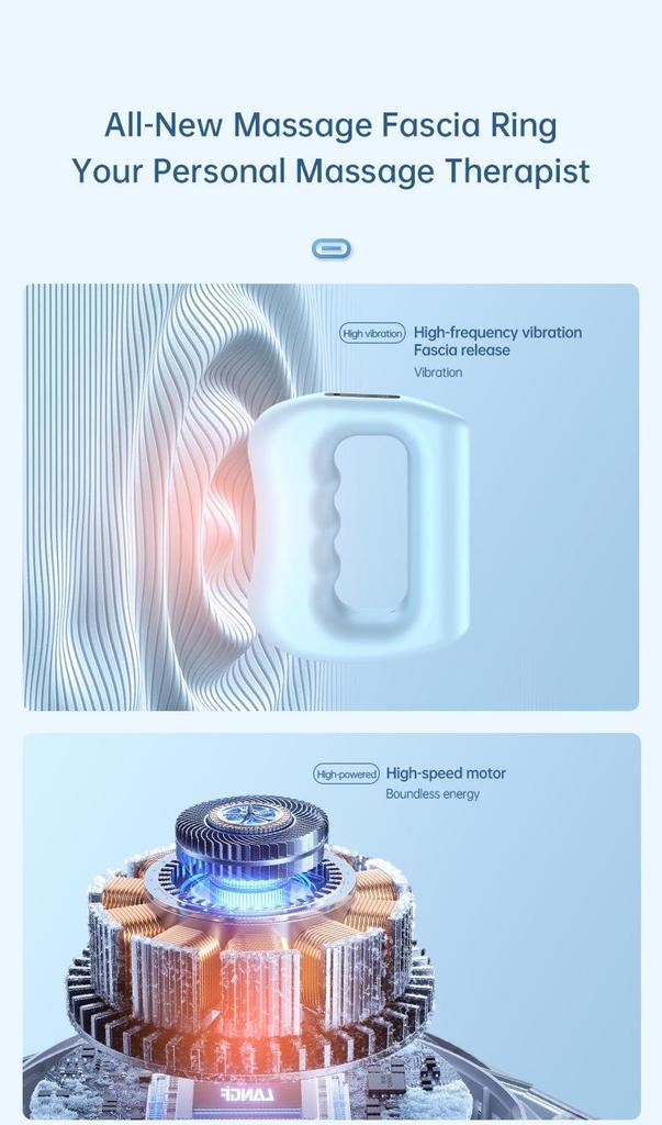 Cross-Fascia Mini Smart Massager: Multi-functional for Shoulder, Neck, and Cervical Spine