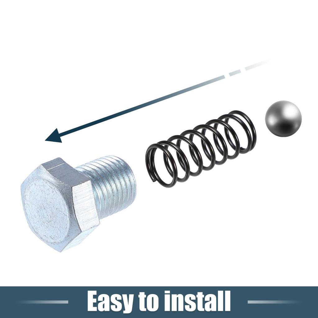 X AUTOHAUX Gear Selector Spring Kit Transmission Detent Spring for Hon Da Compatible K-Series