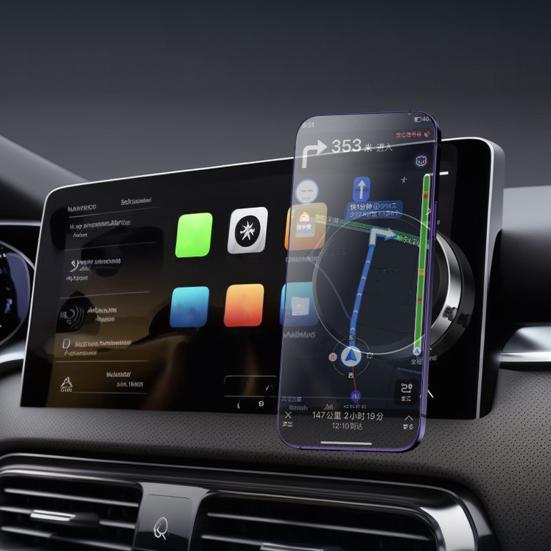 Magnetisk Biltelefon Sterk Holder Brakett Sugekopp Universell Adsorpsjon Stabil for MagSafe Håndfri Rotasjon Navigasjonsstøtte