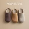 Augustus Denboken Half Slippers Women's 2025 New Autumn Casual Thick-soled One-pedal Piled Cotton Tow