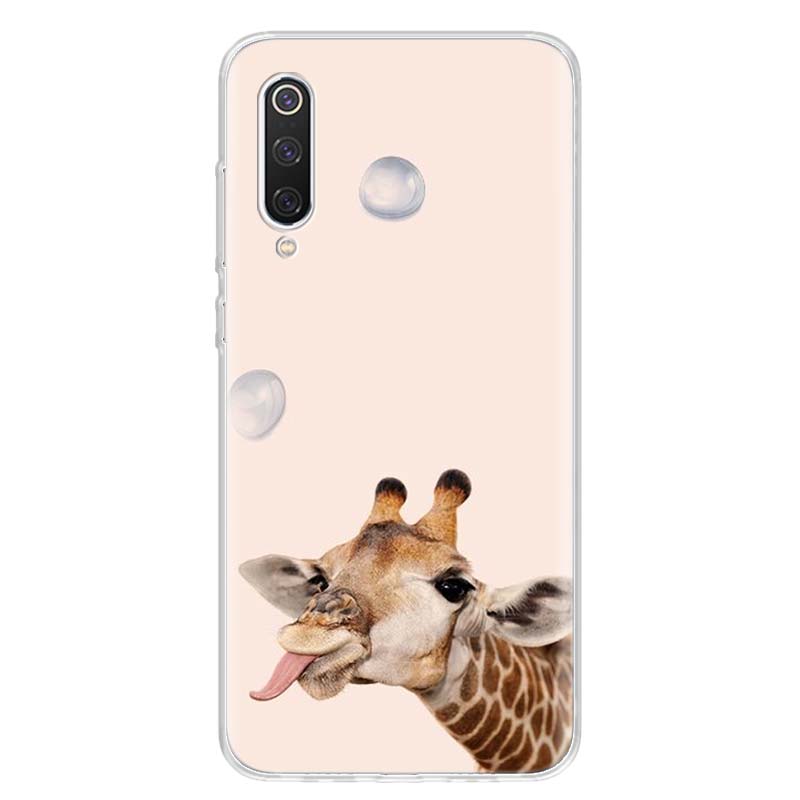 Giraffe Anime Cute Cover Phone Case For Xiaomi Redmi Note 14 13 12 12S 11 Pro Plus 11S 10 10S 11T 11E Soft Transparent Shell Cov