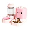 jijijing 2Pcs/Set Automatic Pet Feeders, Cat Food Feeder And Water Dispenser, Large Capacity Dispenser for Indoor Cats