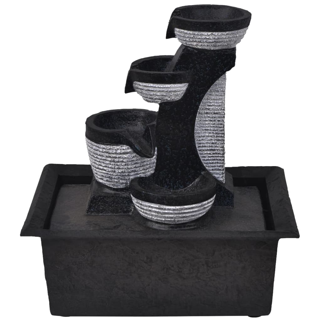 Indoor Fountain with LED Polyresin