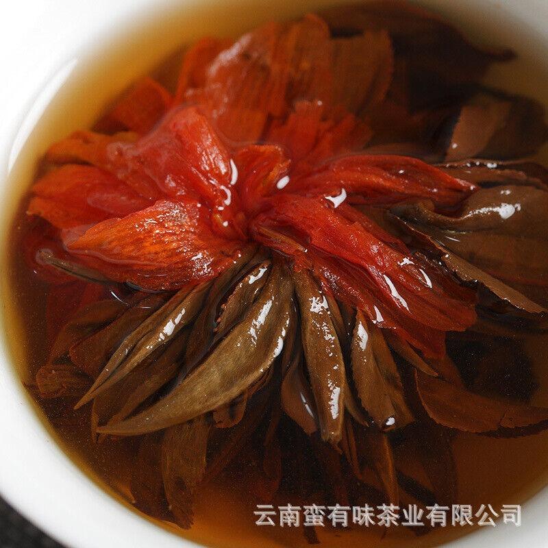 500г Чай Юньнань Дянь Хун Фэнцин Ранняя весна Пагода лилий Дянь Хун — фото 5