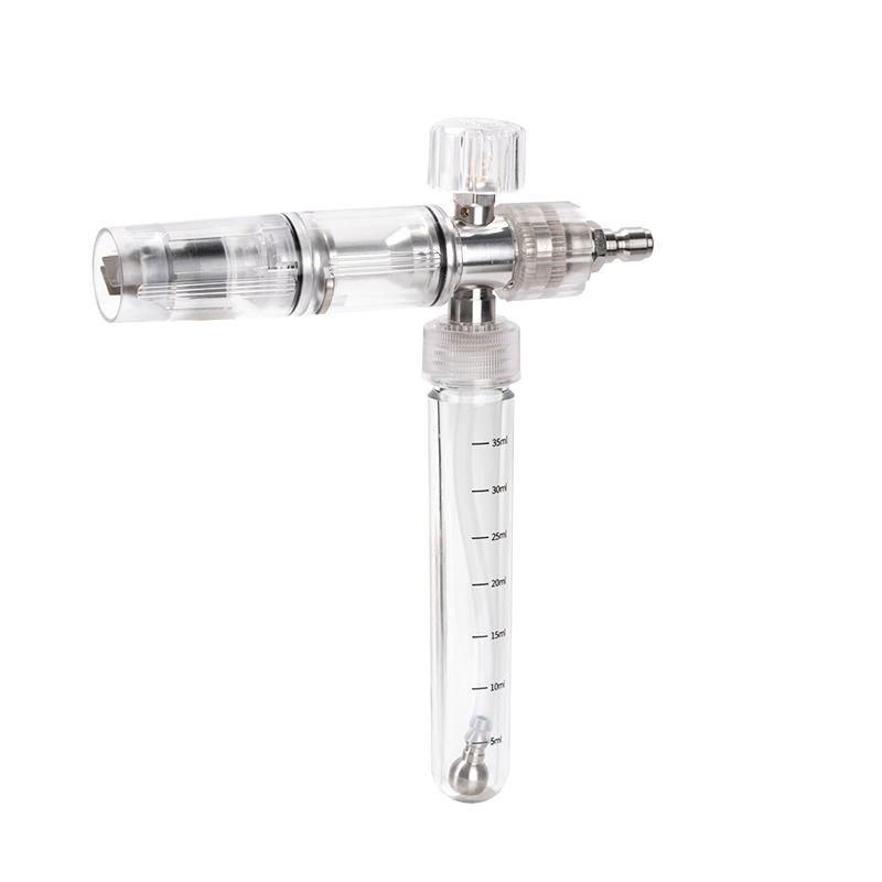 35Ml Water Foam Pot Adjustable Pressure Washer Gun With 1/4 Inch Quick Connector Soap Foam Spray Bottle For Cleaning Cars Suv