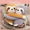 Monkey Pillow Plush Sloth Turtle Lamb Toy Comfort Doll Birthday Decoration Gift