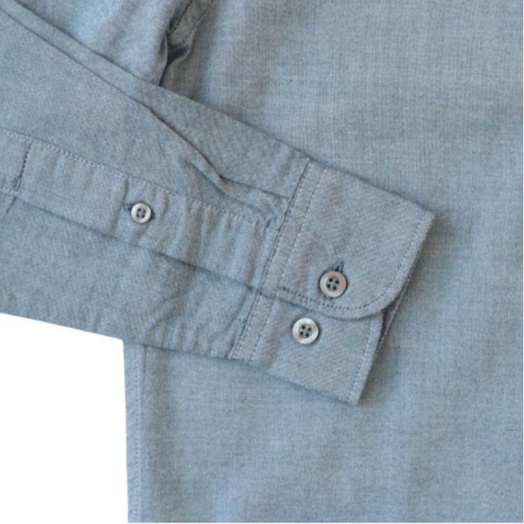 Timberland Solid Color Polo Collar Single-Breasted Slim Fit Long Sleeve Shirt Men shirts A1NJX-B68