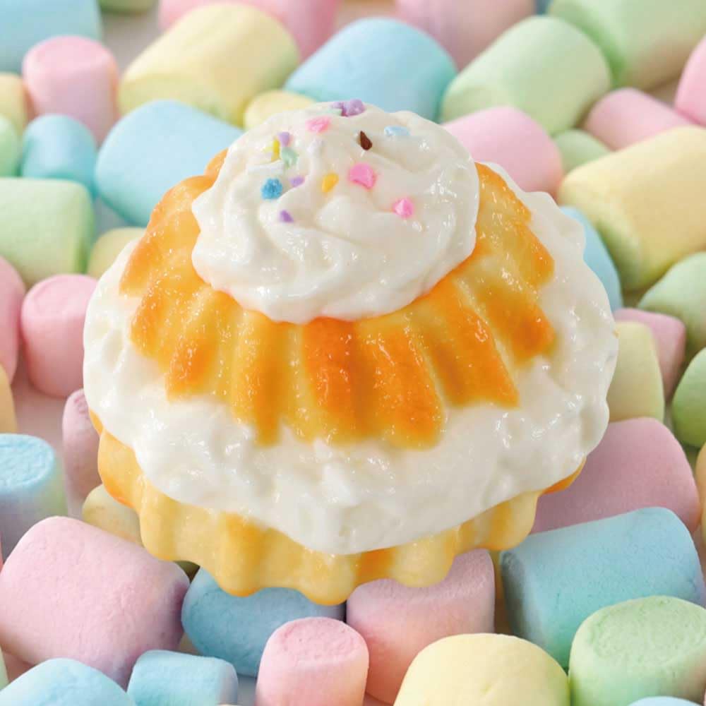 

UniPro Squeeze Cake Toy Puni Puni Water-Like Feel Low-Resilience Stress Relief Pressure-Reducing Cream Tart for Adults Birthday Christmas Gift