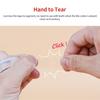 Transparent Adhesive Tape Stationery Clear Hand-teared Tape Single-sided Strong Sticky Typo for