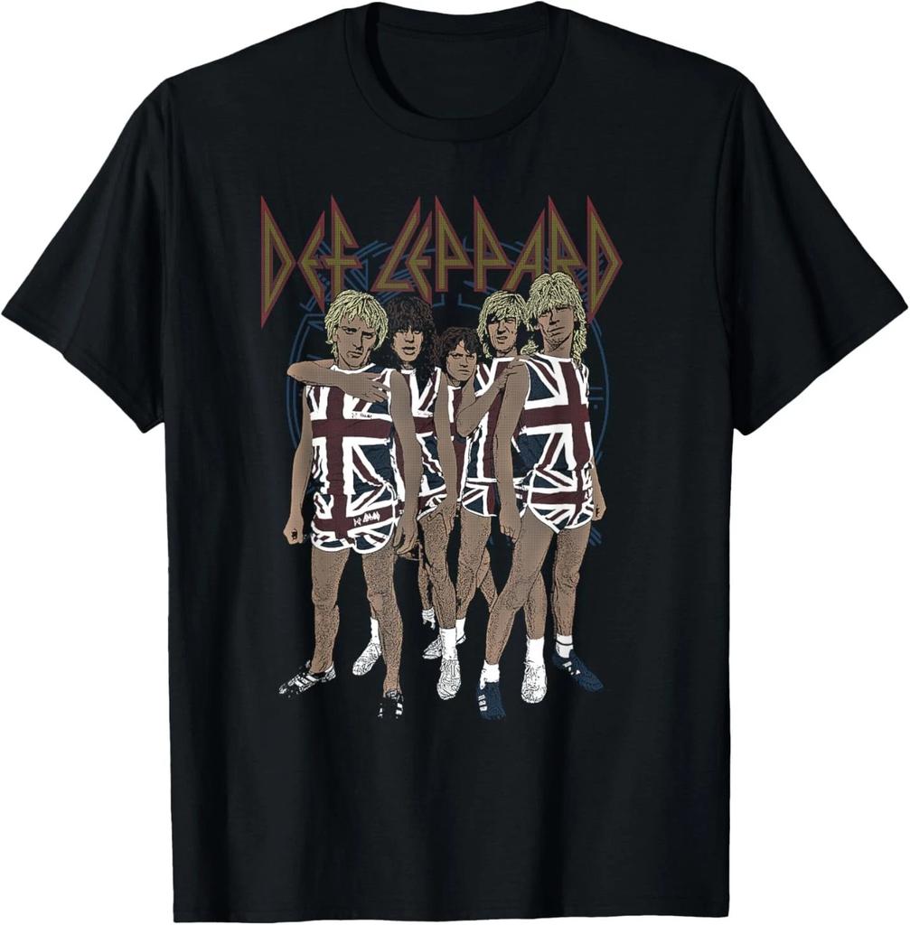 Def Leppard - Union Jack T-Shirt