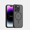 Skin magnetic mobile phone case is suitable for Apple 11 oil injection iphone11pro max matte 11 anti-drop mobile phone case.