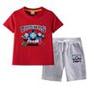 Thomas Kids Boys' 2023 Cotton Summer Set: Short Sleeve T-shirt & Capris 2-Piece