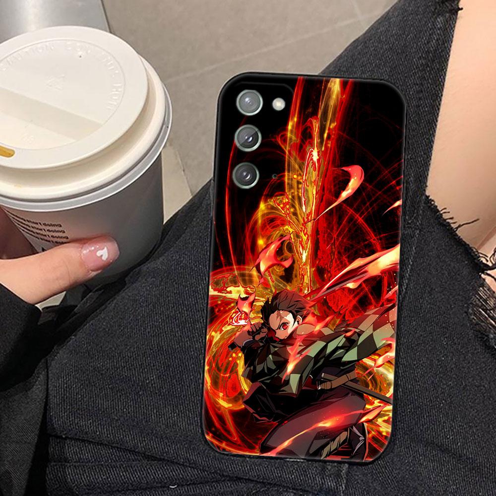 

Anime Demons Slayers Tanjiro Phone Case For Samsung NOTE 20 10 M23 M53 A80 A70 A50 A30 A24 A13 A12 A07 A06 A05S A04 A03S Cover Samsung A04