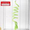 Parrot Climbing Toy: Cotton Rope Swing & Hanging Bridge for Budgies & Cockatiels - Chewable Bird Stand