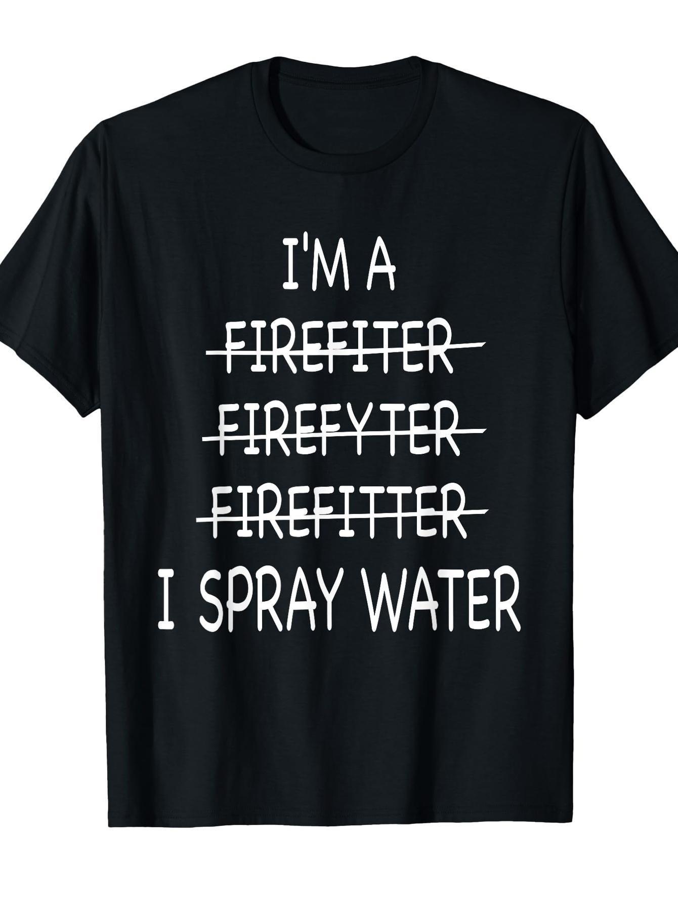 T-Shirt y2k Firefighter T L