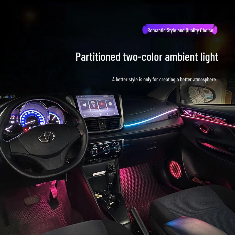 Car Ambient Light for Toyota Vios, Yaris, Yaris L-Plus (2014-2022)