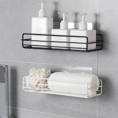 Estante de almacenamiento montado en la pared para lavabo de cocina multifunción sin hierro para el hogar