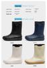 Men's Fashionable Waterproof Mid-Calf Non-Slip Rubber Boots - Warm Outdoor Short Boots