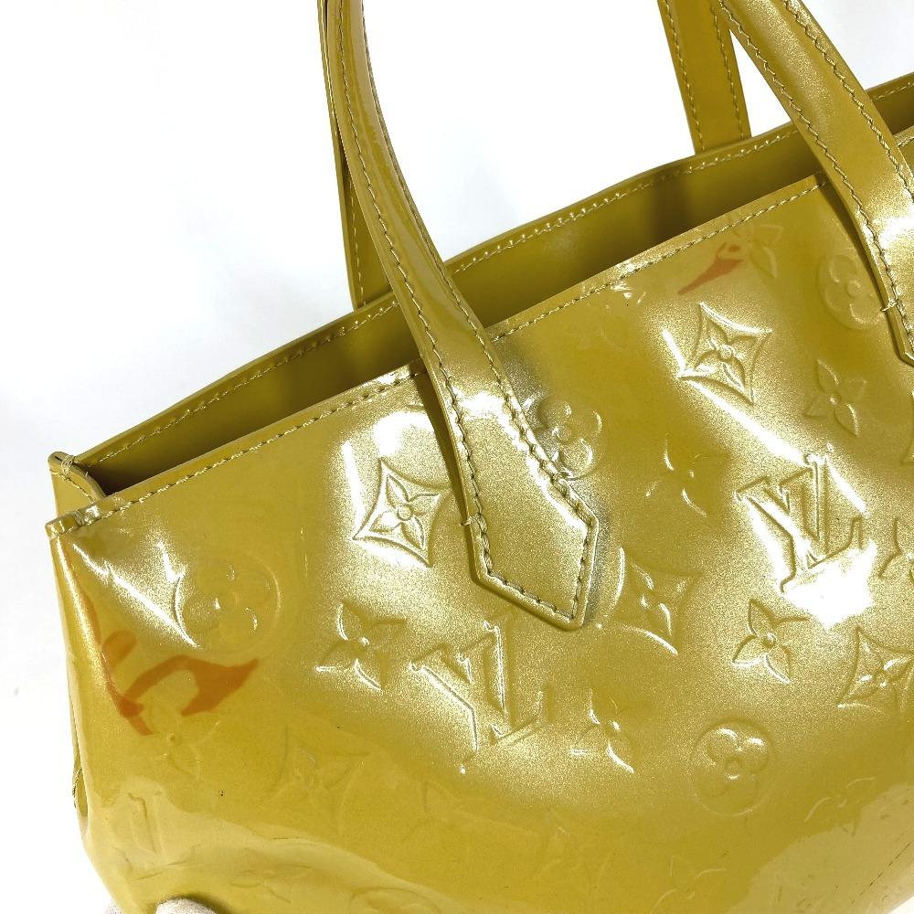 Louis Vuitton M91643 MonogramVernis Wilshere PM Tote Bag Hand Bag