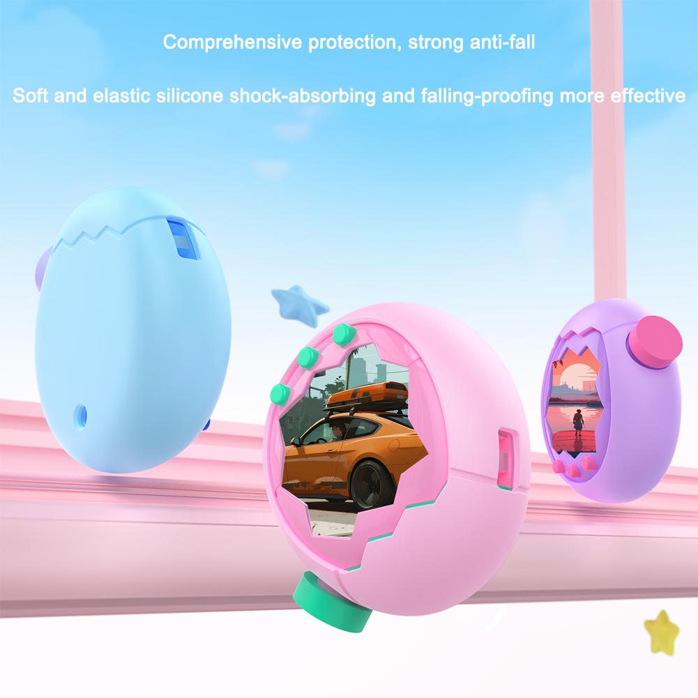 Protective Case For Tamagotchi Paradise Virtual Electronic Pet Game Machine Cute Skin Soft Sleeve Holder Shell Accessories