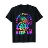 Unisexs I Know Play Like A Girl Funny Female Darts Player T Shirt Vintage Designer Clothes Breathable Soft Homme