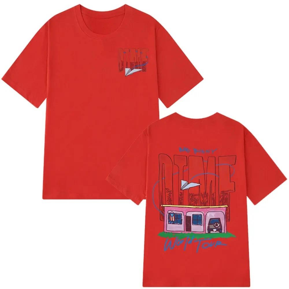 Singer Bad Bunny DTMF World Tour 2026 Print T-shirt Men Women Summer Fashion Casual Short Sleeved T-shirts New DTMF T-shirts