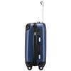 MADERA navy blue 3-in-1 wheeled suitcase set