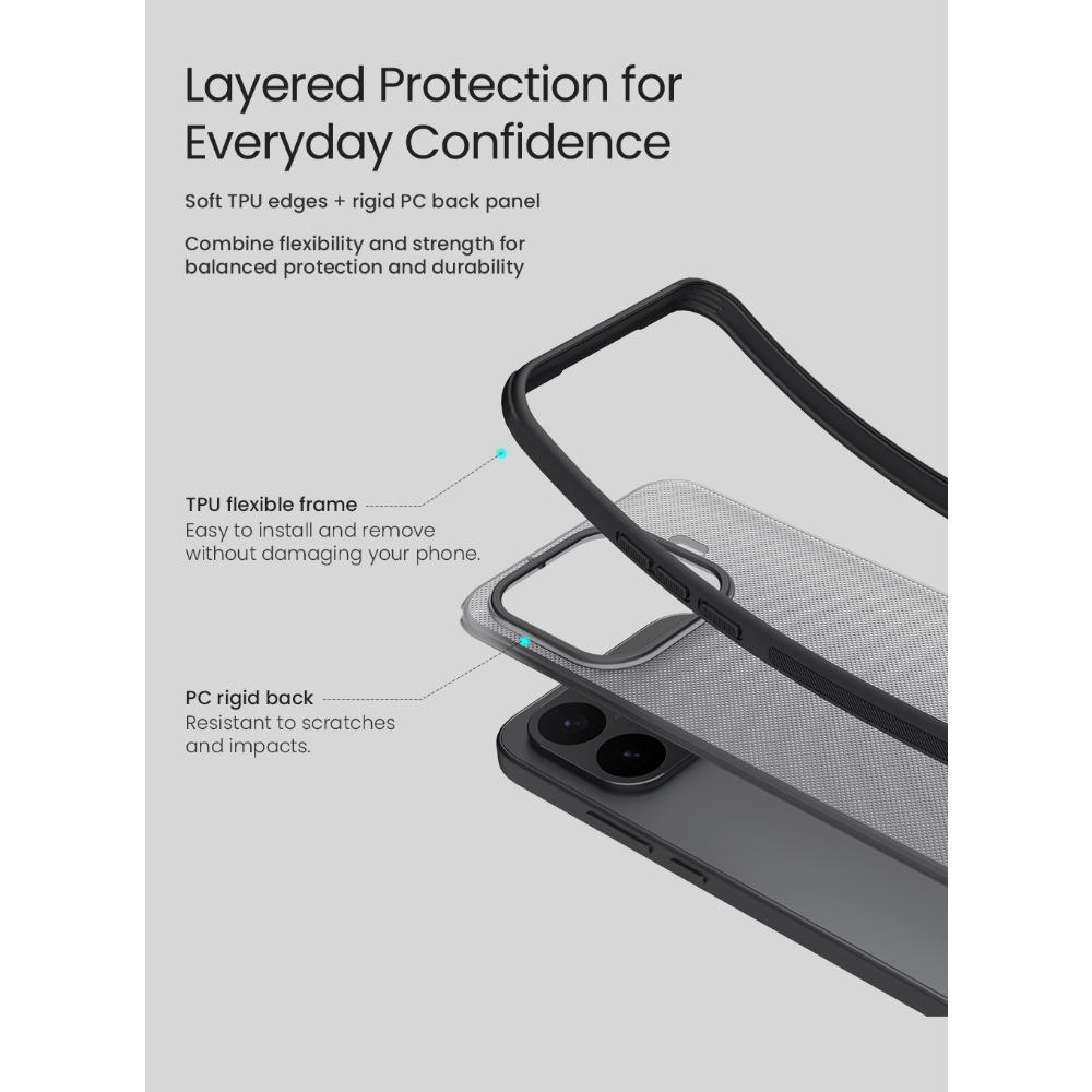 NILLKIN Hülle Für Xiaomi 17T / 17T Pro Frosted Shield Pro TPU PC Hartschale