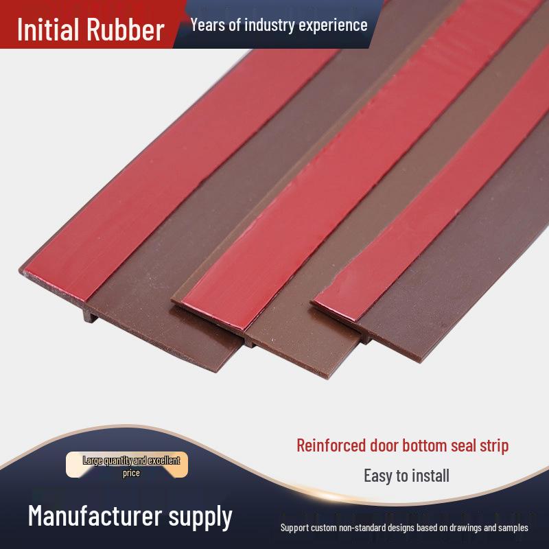 Silicone Enhanced Door Seal: Insect, Rat, Sound, Wind, and Waterproof Devise. 25mm White