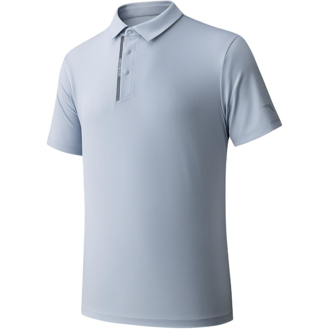 Anta Training Series Simple Casual Breathable Short Sleeve Polo Shirt Men tops 152627123-4 L