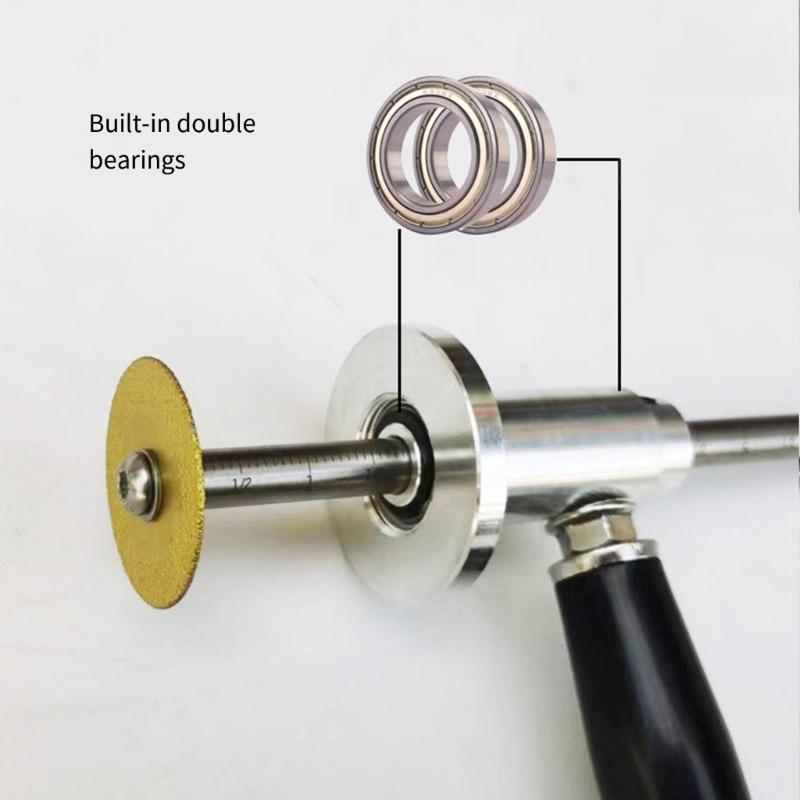 Inside Pipe Cutter for PVC Pipe Inside Pipe Cutter with Handle Stainless Steel Internal Pipe Cutter Tool Set Adjustable