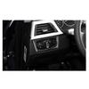 Luxury Carbon Fiber Headlight Switch Interior Trim Sticker For BMW 3 4 F30 F34