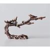 Creative Copper Magpie Plum Blossom Branch Jewelry Incense Burners Tree Stump Incense Burners Home Office Desk Decoration Crafts
