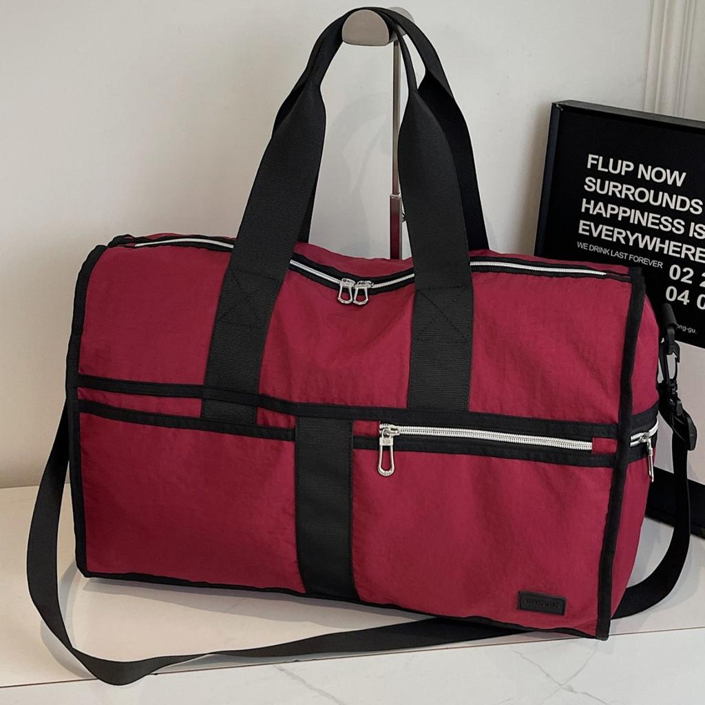 New Casual Travel Bag Women Handbag Storage Sports Shoulder Crossbody Bags Dry and Wet Separation Large Capacity Men Fitness Bag