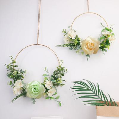 6 Stück künstliche Tautropfen-Rose Real Touch Kunstseide Rosenblütenköpfe für DIY Hochzeitssträuße Party Heimdekoration
