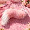 Lina Belle headband, girls' animal tail, children's autumn/winter plush waist bag, Lolita princess dress accessories, hand-held cane, hair