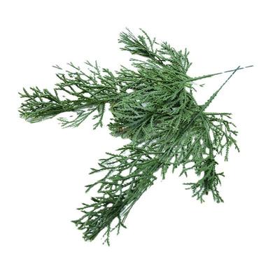 10 PCS Artificial Pine Branches 23cm Fake Greenery Plants Pine Sprigs-Faux Pine Leaves Picks for DIY Garland Christmas Embellishing Home Garden Decor